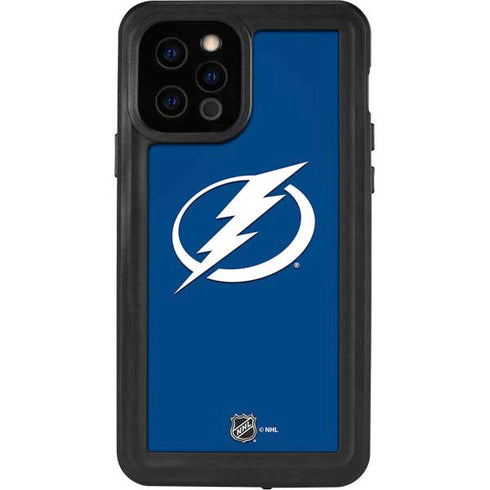 NHL Tampa Bay Lightning Logo iPhone 12 Pro Waterproof Case