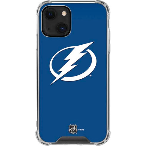 NHL Tampa Bay Lightning Logo iPhone 13 Mini Clear Case