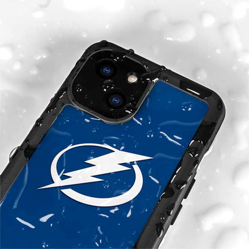 NHL Tampa Bay Lightning Logo iPhone 13 Mini Waterproof Case