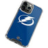 NHL Tampa Bay Lightning Logo iPhone 13 Pro Clear Case