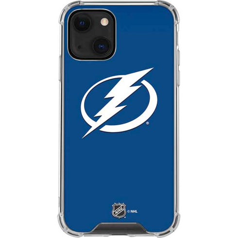NHL Tampa Bay Lightning Logo iPhone 14 Plus Clear Case