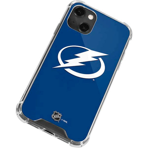 NHL Tampa Bay Lightning Logo iPhone 14 Plus Clear Case