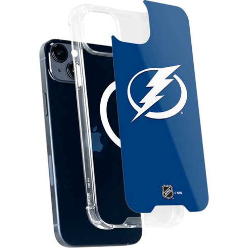 NHL Tampa Bay Lightning Logo iPhone 15 Plus MagSafe Case