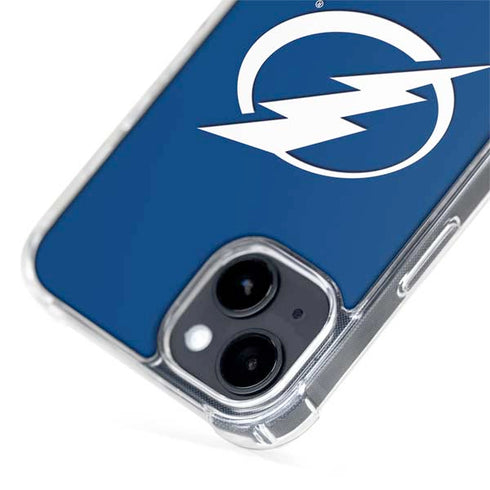 NHL Tampa Bay Lightning Logo iPhone 15 Plus MagSafe Case