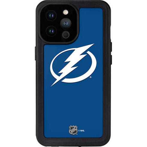 NHL Tampa Bay Lightning Logo iPhone 14 Pro Max Waterproof Case