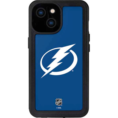 NHL Tampa Bay Lightning Logo iPhone 15 Waterproof Case
