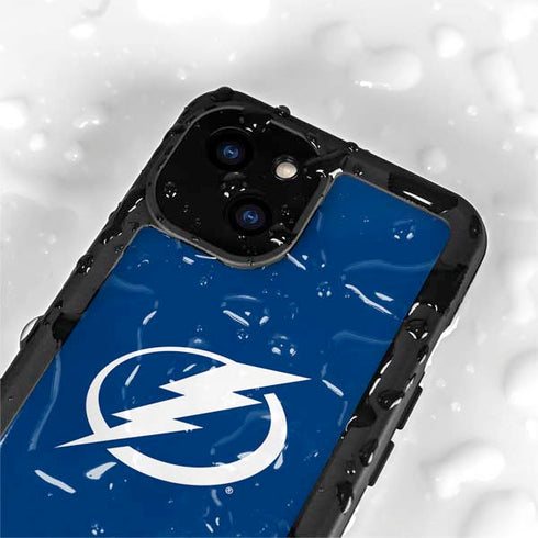 NHL Tampa Bay Lightning Logo iPhone 15 Waterproof Case