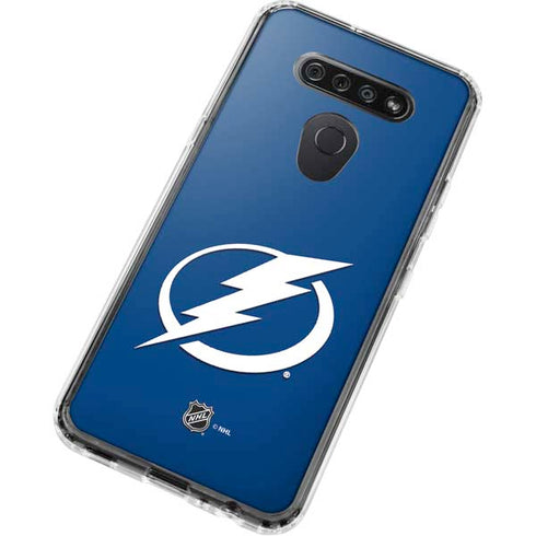 NHL Tampa Bay Lightning Logo LG K51/Q51 Clear Case