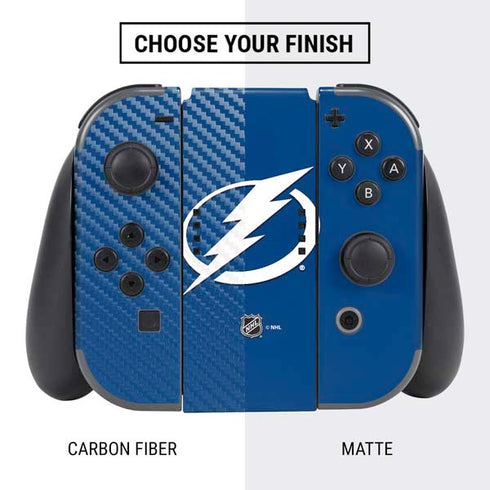 NHL Tampa Bay Lightning Logo Nintendo Switch Bundle Skin