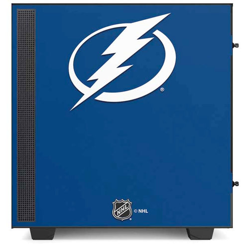 NHL Tampa Bay Lightning Logo NZXT H510 Compact ATX Mid-Tower Case Skin