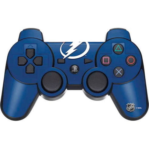 NHL Tampa Bay Lightning Logo PS3 Dual Shock wireless controller Skin