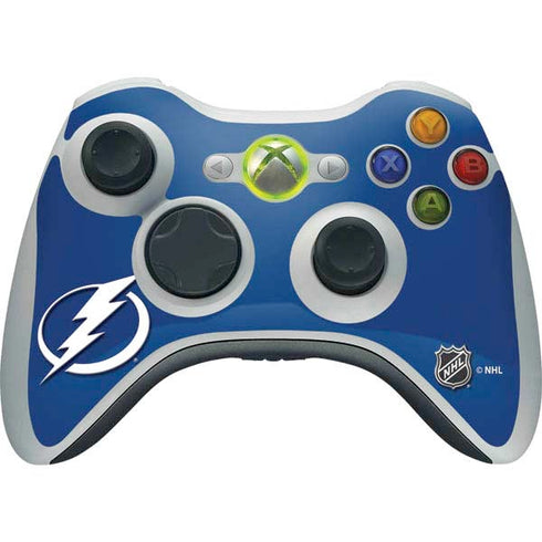 NHL Tampa Bay Lightning Logo Xbox 360 Wireless Controller Skin