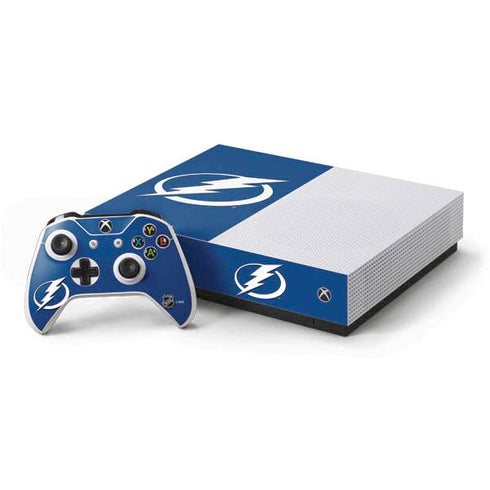 NHL Tampa Bay Lightning Logo Xbox One S All-Digital Edition Bundle Skin