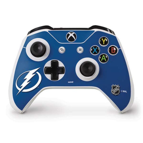 NHL Tampa Bay Lightning Logo Xbox One S Controller Skin