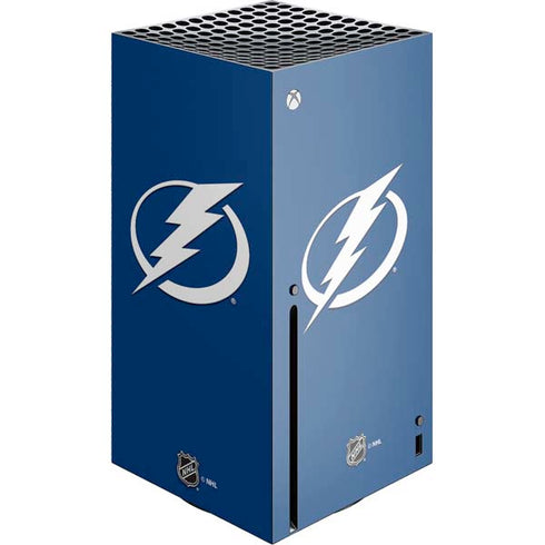 NHL Tampa Bay Lightning Logo Xbox Series X Console Skin