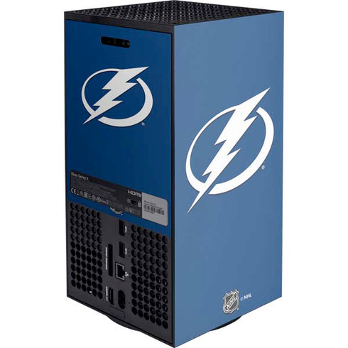 NHL Tampa Bay Lightning Logo Xbox Series X Console Skin