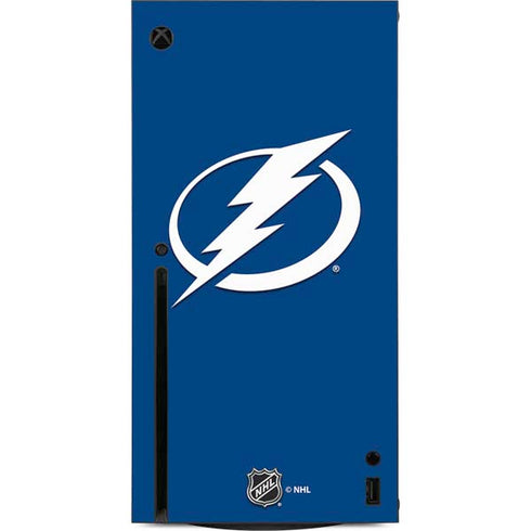 NHL Tampa Bay Lightning Logo Xbox Series X Console Skin