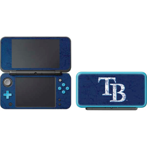 MLB Tampa Bay Rays - Solid Distressed Nintendo 2DS XL (2017) Skin