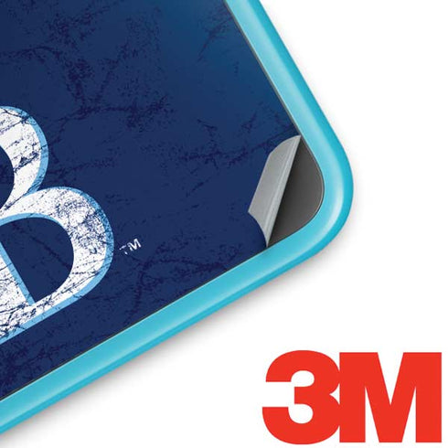 MLB Tampa Bay Rays - Solid Distressed Nintendo 2DS XL (2017) Skin