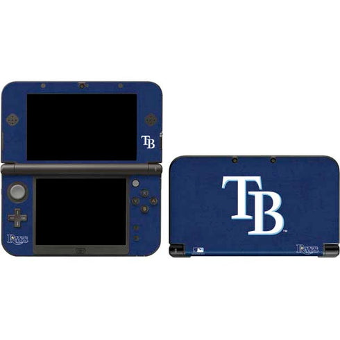 MLB Tampa Bay Rays - Solid Distressed 3DS XL 2015 Skin