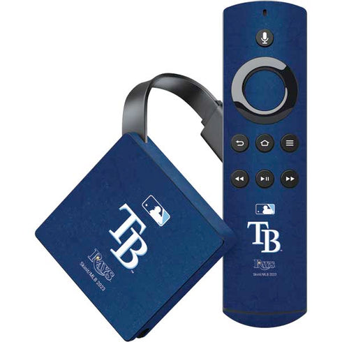 MLB Tampa Bay Rays - Solid Distressed Amazon Fire TV Skin