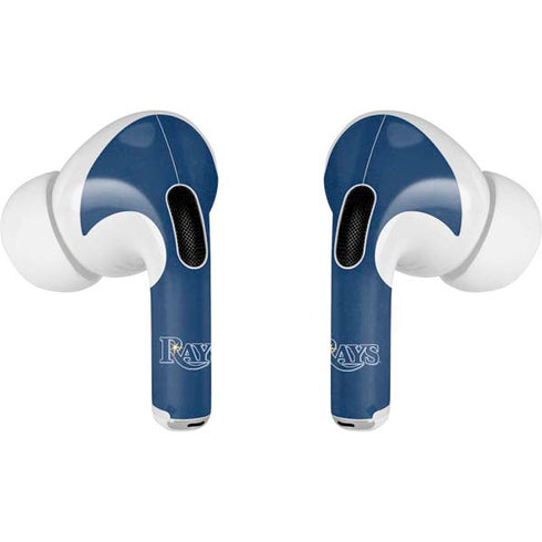 MLB Tampa Bay Rays - Solid Distressed Apple AirPods Pro Skin