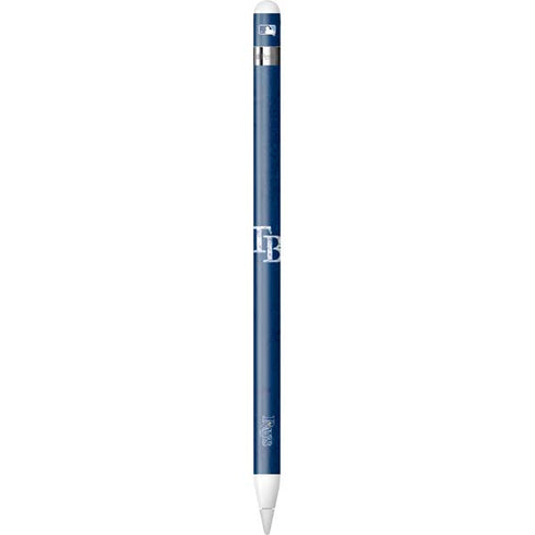 MLB Tampa Bay Rays - Solid Distressed Apple Pencil (1st Gen, 2017) Skin