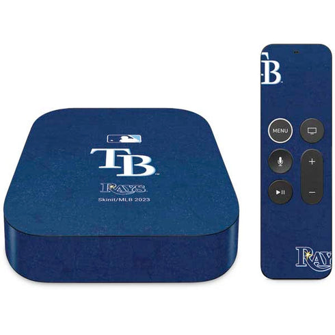 MLB Tampa Bay Rays - Solid Distressed Apple TV Skin