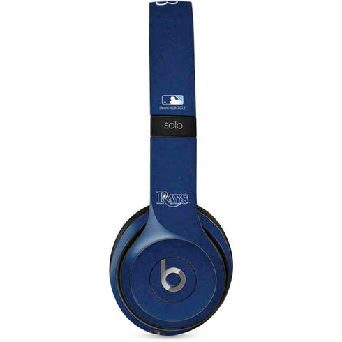 MLB Tampa Bay Rays - Solid Distressed Beats Solo 2 Wired Skin