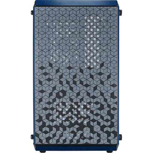MLB Tampa Bay Rays - Solid Distressed Cooler Master MasterBox Q300L Mini Tower Skin