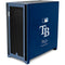 MLB Tampa Bay Rays - Solid Distressed Corsair 4000D Tempered Glass Mid-Tower ATX Case Skin