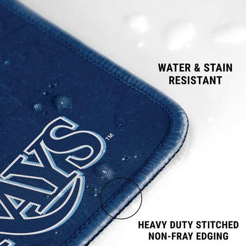 MLB Tampa Bay Rays - Solid Distressed Gaming Mouse Pad