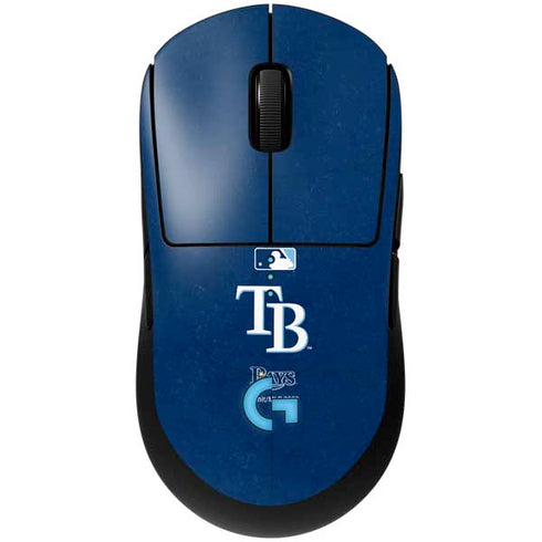 MLB Tampa Bay Rays - Solid Distressed G Pro Wireless Gaming Mouse Skin