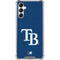 MLB Tampa Bay Rays - Solid Distressed Galaxy A14 5G Clear Case