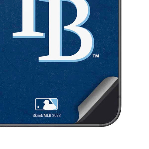 MLB Tampa Bay Rays - Solid Distressed Galaxy A14 5G Skin