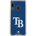 MLB Tampa Bay Rays - Solid Distressed Galaxy A30 Clear Case