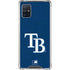 MLB Tampa Bay Rays - Solid Distressed Galaxy A51 5G Clear Case