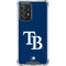 MLB Tampa Bay Rays - Solid Distressed Galaxy A52 5G Clear Case