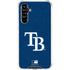 MLB Tampa Bay Rays - Solid Distressed Galaxy A54 5G Clear Case