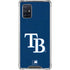 MLB Tampa Bay Rays - Solid Distressed Galaxy A71 5G Clear Case