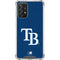 MLB Tampa Bay Rays - Solid Distressed Galaxy A72 5G Clear Case