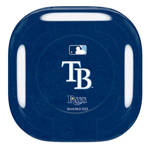 MLB Tampa Bay Rays - Solid Distressed Galaxy Buds Live Skin