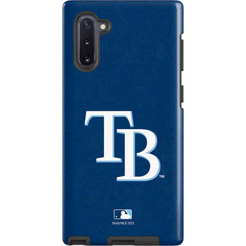 MLB Tampa Bay Rays - Solid Distressed Galaxy Note 10 Pro Case