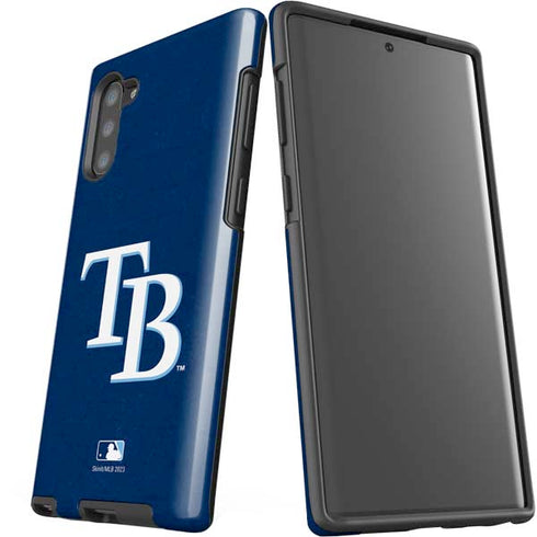 MLB Tampa Bay Rays - Solid Distressed Galaxy Note 10 Pro Case