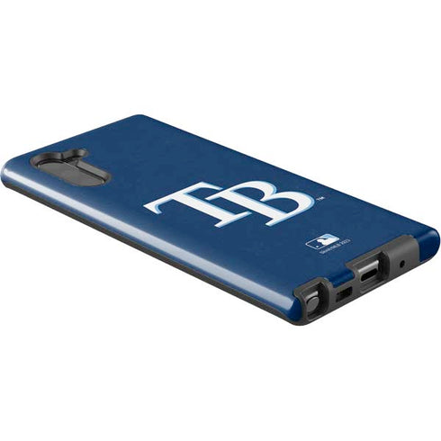 MLB Tampa Bay Rays - Solid Distressed Galaxy Note 10 Pro Case