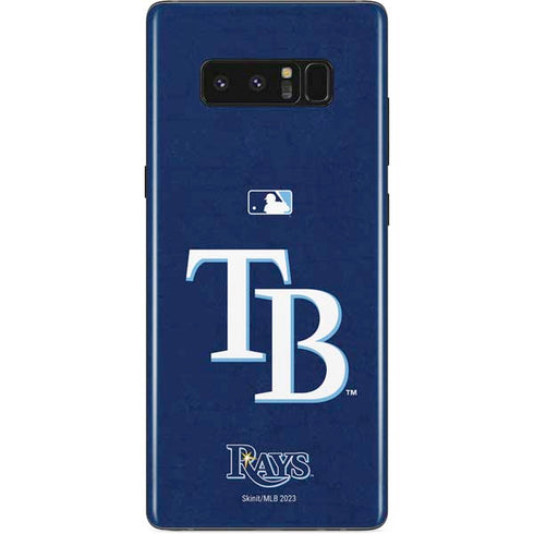 MLB Tampa Bay Rays - Solid Distressed Galaxy Note 8 Skin