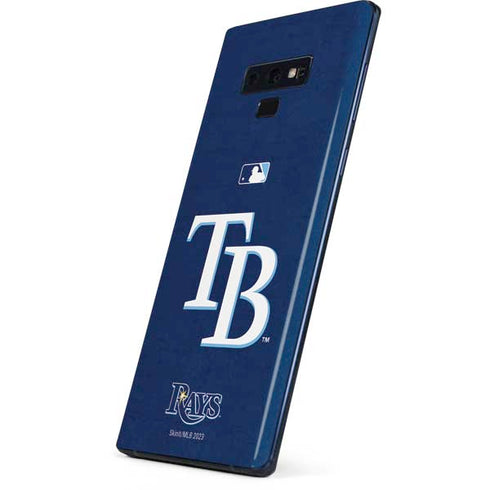 MLB Tampa Bay Rays - Solid Distressed Galaxy Note 9 Skin