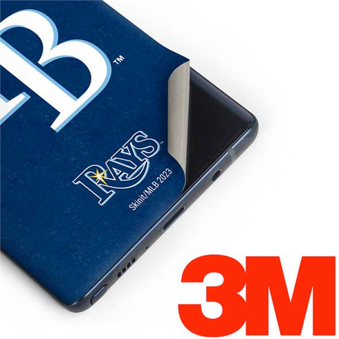 MLB Tampa Bay Rays - Solid Distressed Galaxy Note 9 Skin
