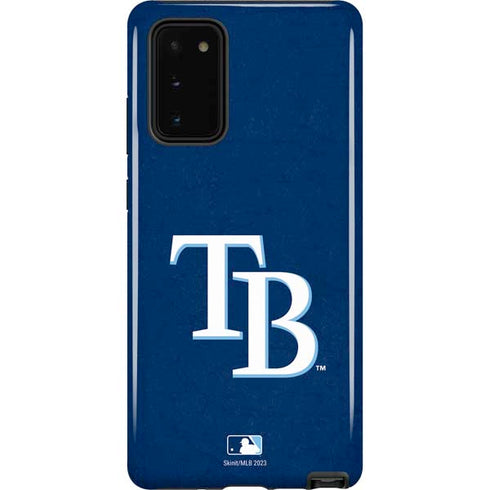 MLB Tampa Bay Rays - Solid Distressed Galaxy Note20 5G Pro Case