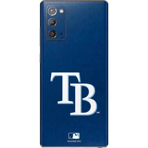 MLB Tampa Bay Rays - Solid Distressed Galaxy Note20 5G Skin